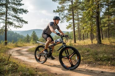 Velosiped BMX 2903, 29" üzərində kamera, kask və telefon tutacağı