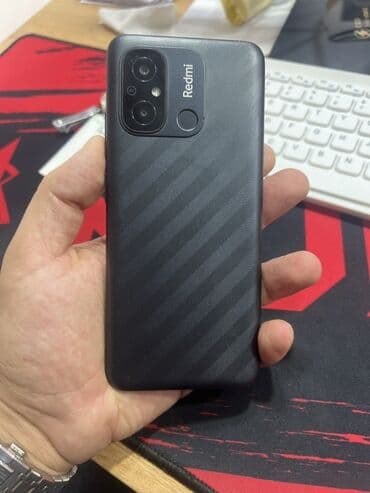 redmi 12c qiymeti irşad: Redmi 12C, 128 GB, rəng - Qara, Barmaq izi — 2