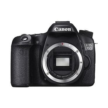 Elektronika: Canon EOS 70D (korpus) 18-135 - 20.2 MP APS-C CMOS sensor - DIGIC 5+ — 1