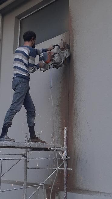 aluminium qapi pencere: Beton kesimi desimi xifmeti sesiz ve tozsuz betonlarin kesimi desimi — 4