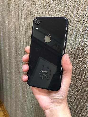 iphone 14 qiymet: IPhone Xr, 64 GB, Qara, Zəmanət, Simsiz şarj, Face ID — 2