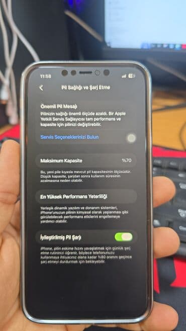irşad telecom iphone 11 pro max: IPhone 11 Pro Max, 64 GB, Alpine Green, Simsiz şarj, Face ID — 4