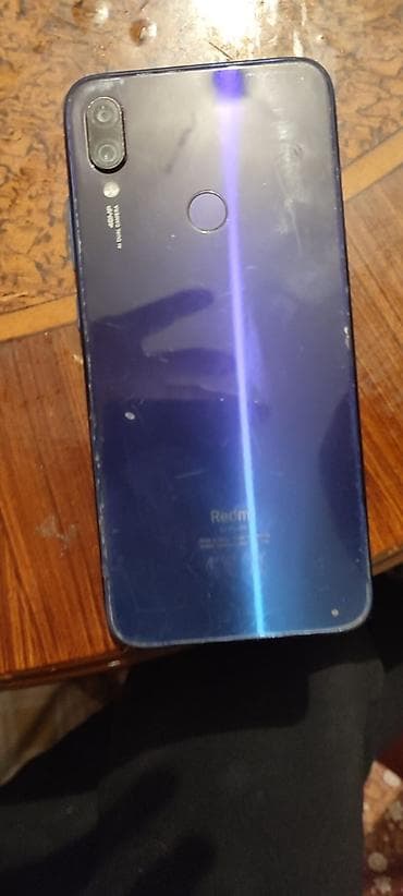 samsung galaxy neo plus: Redmi Note 7, 32 GB, rəng - Mavi, Barmaq izi — 1
