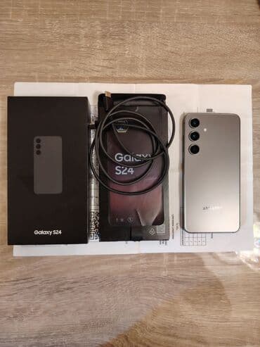 Samsung Galaxy S24, 128 GB, rəng - Boz, Barmaq izi — 1