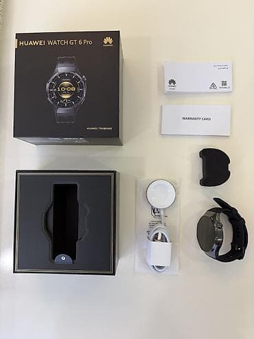 Yeni, Smart saat, Huawei, Аnti-lost, rəng - Qara — 2