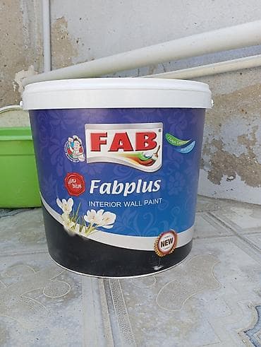 Akril Divar üçün boya, FAB, 25 kq, rəng - Ağ, Suya davamlı lalafo.az -da Akril Divar üçün boya, FAB, 25 kq, rəng - Ağ, Suya davamlı