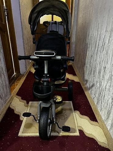enduro velosiped: Uşaq üçtəkərli velosiped-araba (transformer) - 2-si 1-də: valideyn — 2