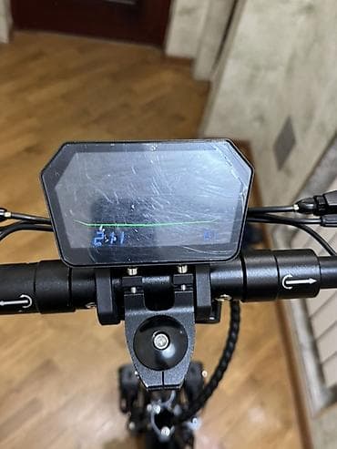 elektron skiter: Elektrik skuter – off-road tipli, güclü və tam funksional model — 6