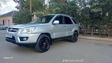 elektrik scooter qiymetleri: Kia Sportage 2008 - Kuzov: 5 qapılı SUV, relslərlə dam, arxa şüşələr — 2