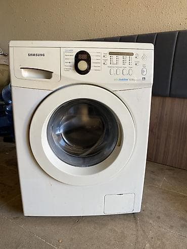 samsung printeri: Samsung paltaryuyan maşın – EcoBubble, 6 kq Xüsusiyyətlər: - Ön — 2