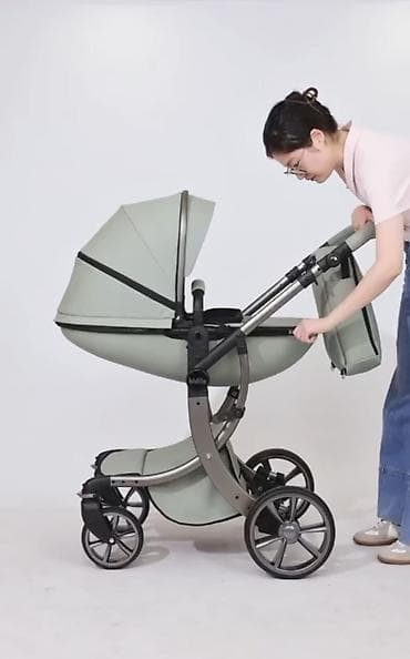 parça şalvar: Klassik gəzinti arabası, Kidilo, İşlənmiş, Yaş: 1-6 ay — 1