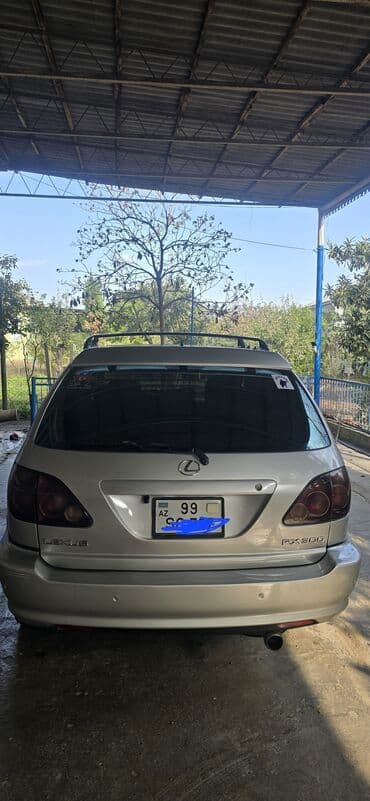 qoşqu ev: Lexus RX: 3 l | 1999 il Krossover — 5