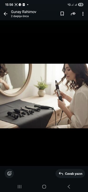 Elektrikli qızdırıcılar və radiatorlar: Çoxfunksiyalı saç formalaşdırma seti - 1 ədəd əsas elektrikli tutacaq — 4