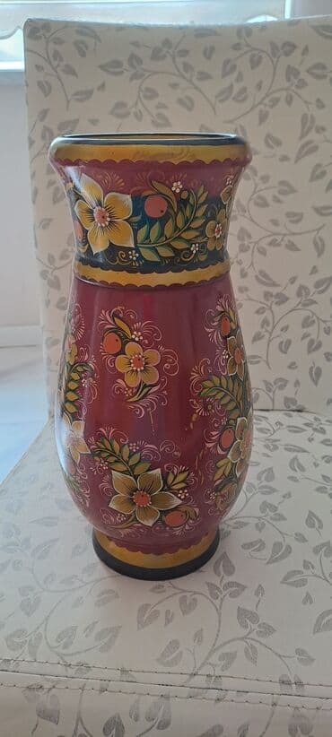 ваза напольная керамическая высокая: Одна ваза — 2