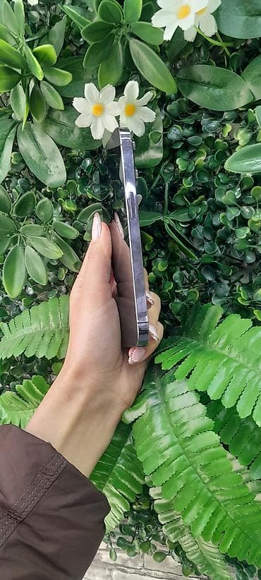 apple iphone 1: IPhone 14 Pro Max, 128 GB, Deep Purple, Zəmanət — 2