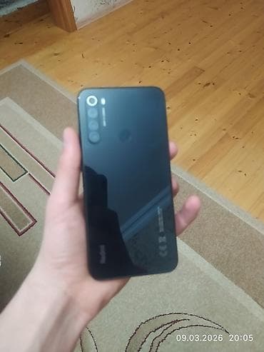 android tv box 9: Redmi Note 8, 128 GB, rəng - Qara, Barmaq izi — 2