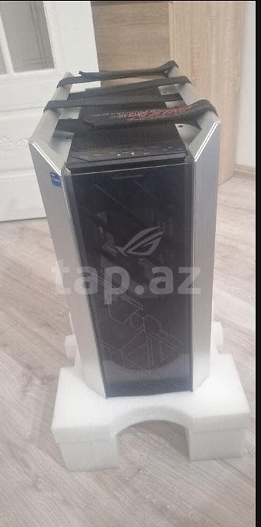 korpuslar: ASUS ROG Helios (GX601) – Premium Mid‑Tower kompüter korpusu - — 5