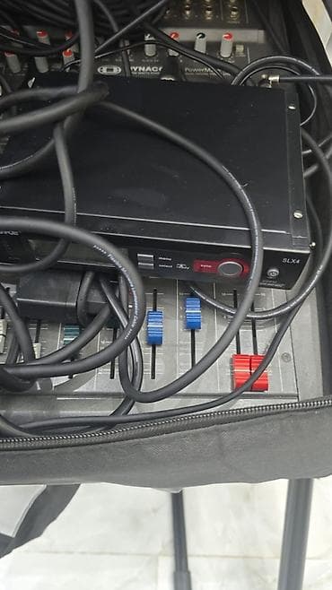 ailenet elaqe: Məhsul: Shure SLX simsiz mikrofon sistemi + EV akustik səsgücləndirici — 2