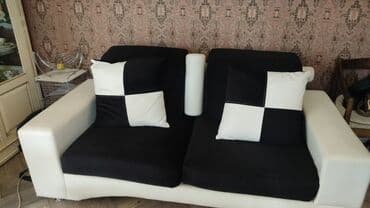 продажа диванов бу: Divan, İşlənmiş, Açılmayan, Bazasız, Süni dəri, Çatdırılma yoxdur — 1