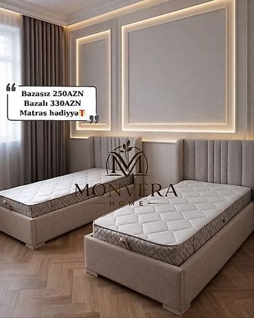 qonaq otagi: Yeni, Təknəfərlik çarpayı, Bazasız, Matras ilə, Siyirməsiz, Türkiyə — 1