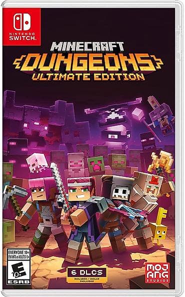 barter nintendo: Nintendo Switch üçün Minecraft Dungeons: Ultimate Edition – oyun — 1