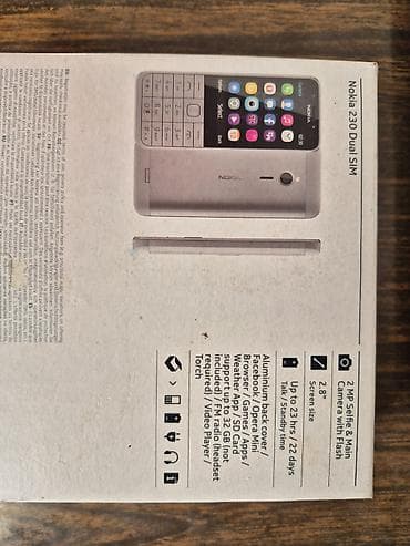 Elektronika: Nokia Asha 230, 16 GB, rəng - Göy, İki sim kartlı — 1
