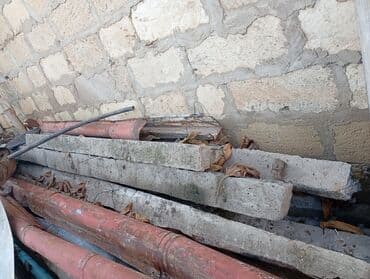 60*60 asma tavan: Məhsul: Beton şalban və dəmir-beton dirəklər, həmçinin metal/çirkab — 1