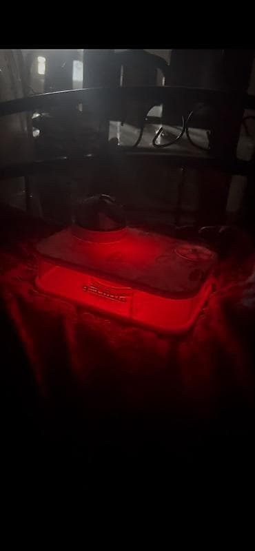 nargile dairesi: LED işıqlı mini şüşə (hookah) baza seti - Stolüstü kompakt nargilə — 1