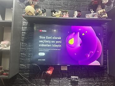 hdmi aparatı: 109 ekran Xüsusiyyətlər: - Smart TV funksiyaları: YouTube tətbiqi ilə — 1