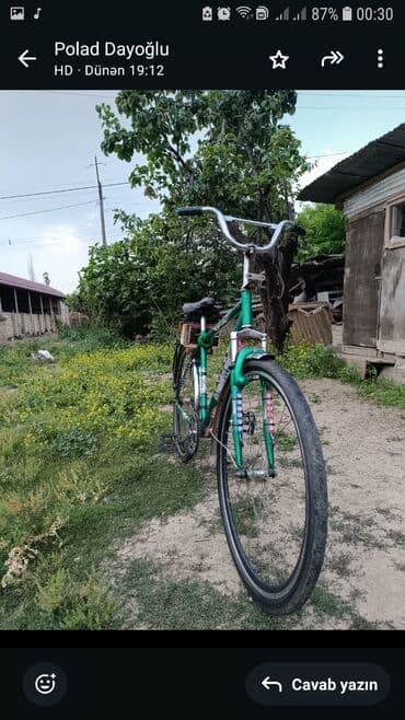 qiz ucun velosiped: İşlənmiş BMX velosipedi Stels, 28", sürətlərin sayı: 1, Ödənişli çatdırılma — 12