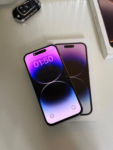 IPhone 14 Pro, Deep Purple, Face ID lalafo.az -da IPhone 14 Pro, Deep Purple, Face ID