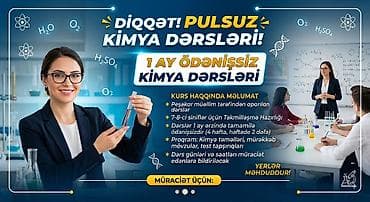 etir satici: Müəllim, Kimya, 1 ildən az təcrübə — 1