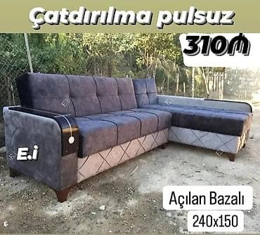 Künc divan, Yeni, Açılan, Bazalı, Parça, Şəhərdaxili pulsuz çatdırılma