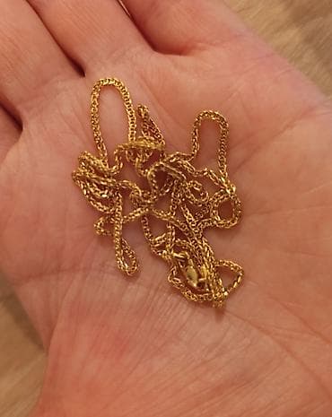 versace boyunbagi: Boyunbağı, Sarı qızıl, 585 Əyar, 252 g — 6