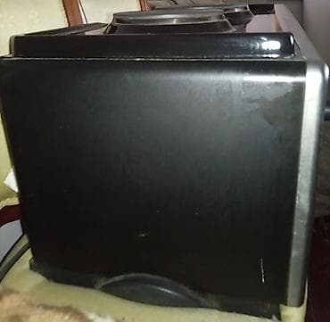 Elektronika: Elektrik mini soba və üst qismində 2 gözlü elektrik plitə - Kombinə — 4