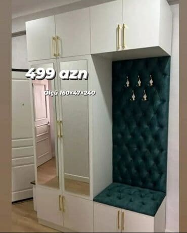 Yeni, Açılan, 3 qapılı Düz dolab, Dəhliz dolabı, Azərbaycan