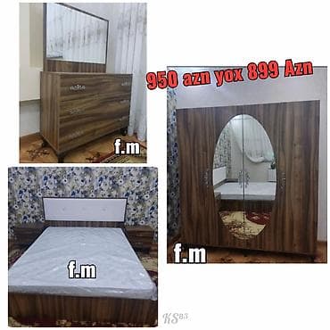 Yataq destimiz fabrik istehsalidir Qiymet endirimdedir 950 azn yox