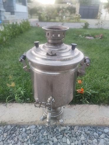 qedimi samovar: Təcili satılır. ❗ Samovar əla vəziyyətdedir. 7 lt Qiymət 250 AZN — 1