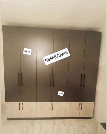 Dolablar: Yeni, Açılan, 4 qapılı Düz dolab, Qarderob, paltar dolabı, Azərbaycan — 6
