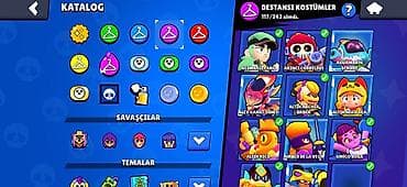 99 masin: Brawl Stars oyun hesabı – tam kolleksiya və yüksək səviyyəli — 8