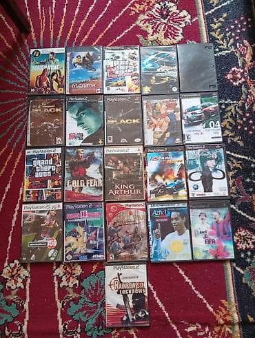 ps3 super silim: PlayStation 2 üçün orijinal disk kolleksiyası və bir ədəd PC oyunu — 1