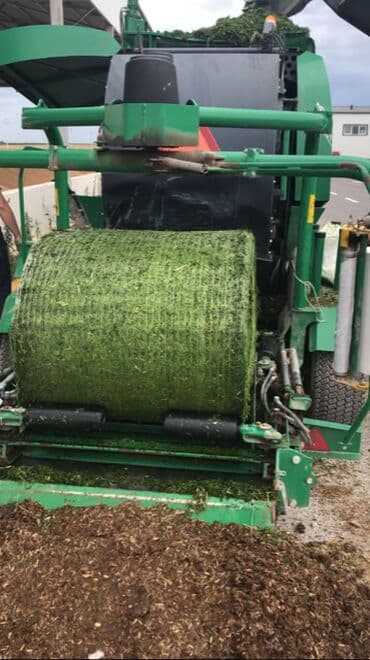 Qarğıdalı silos paketlərini bağlamaq üçün avadanlıq Bir paketi 17–18