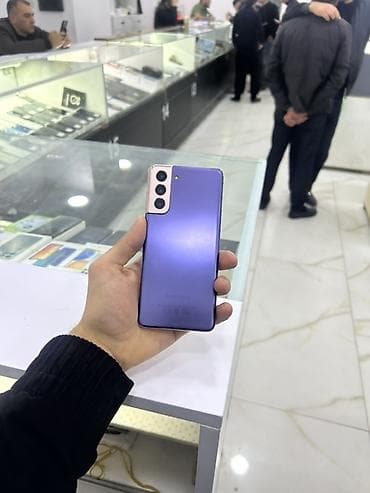 samsung galaxy a5 2017: Samsung Galaxy S21, rəng - Bənövşəyi, Simsiz şarj — 2