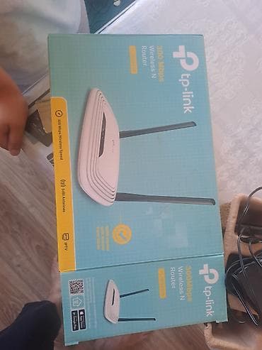 Modemlər və şəbəkə avadanlıqları: TP-Link TL-WR840N Wireless N Router – 300 Mbps Xüsusiyyətlər: - 300 — 1