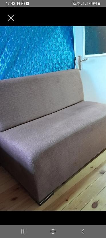 Divan, Açılmayan, Bazasız, Parça, Çatdırılma yoxdur