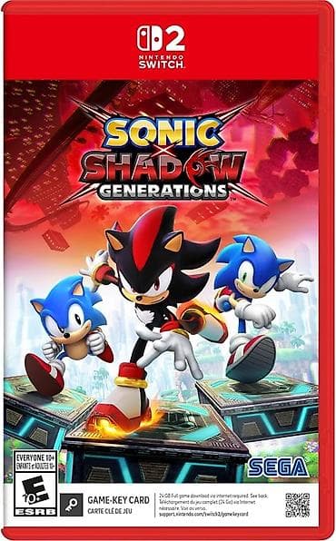 nintendo switch oled: Məhsul: Nintendo Switch 2 üçün “Sonic x Shadow Generations” – SEGA - — 1