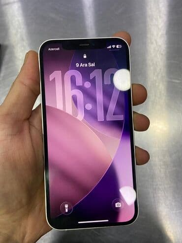 iphone ucuz telefonlar: IPhone 12, Ağ, Face ID — 5