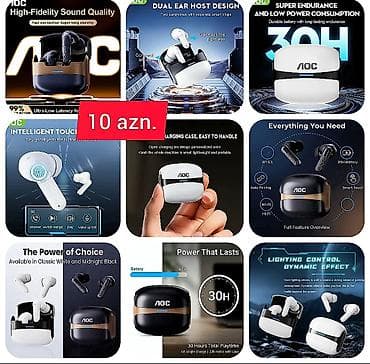 Simsiz (Bluetooth) Qulaqcıqlar, rəng - Qara lalafo.az -da Simsiz (Bluetooth) Qulaqcıqlar, rəng - Qara