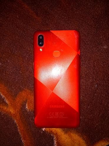 Samsung Galaxy A20s, 32 GB, rəng - Qırmızı, İki sim kartlı