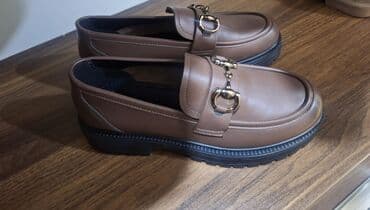 tangetka ayaqqabi modelleri: Ölçü: 40, rəng - Qəhvəyi, Yeni — 2